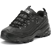 Skechers Women's D'Lites Fresh Start Sneaker | Air-Cooled Memory Foam Insole, Cushioned midsole with flexible outsole, Sporty fashion sneaker with a lace-up front