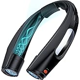 ZEEFO Portable Neck Fan, Hands Free Personal Fan- 6000mAh Battery Operated, Ultra-Quiet USB Rechargeable Fan with 6 Adjustabl