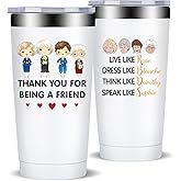 Fufandi Golden Girls Merchandise Gifts - Funny Friendship Birthday Gift for Golden Girls, Friend, BFF, Sister - Tumbler Cup
