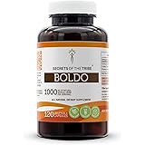 Secrets of the Tribe Boldo 120 Capsules, 1000 mg, Boldo (Peumus boldus) Dried Leaf (120 Capsules)