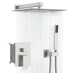 Sarlai Shower System Bathroom Shower Faucet Square
