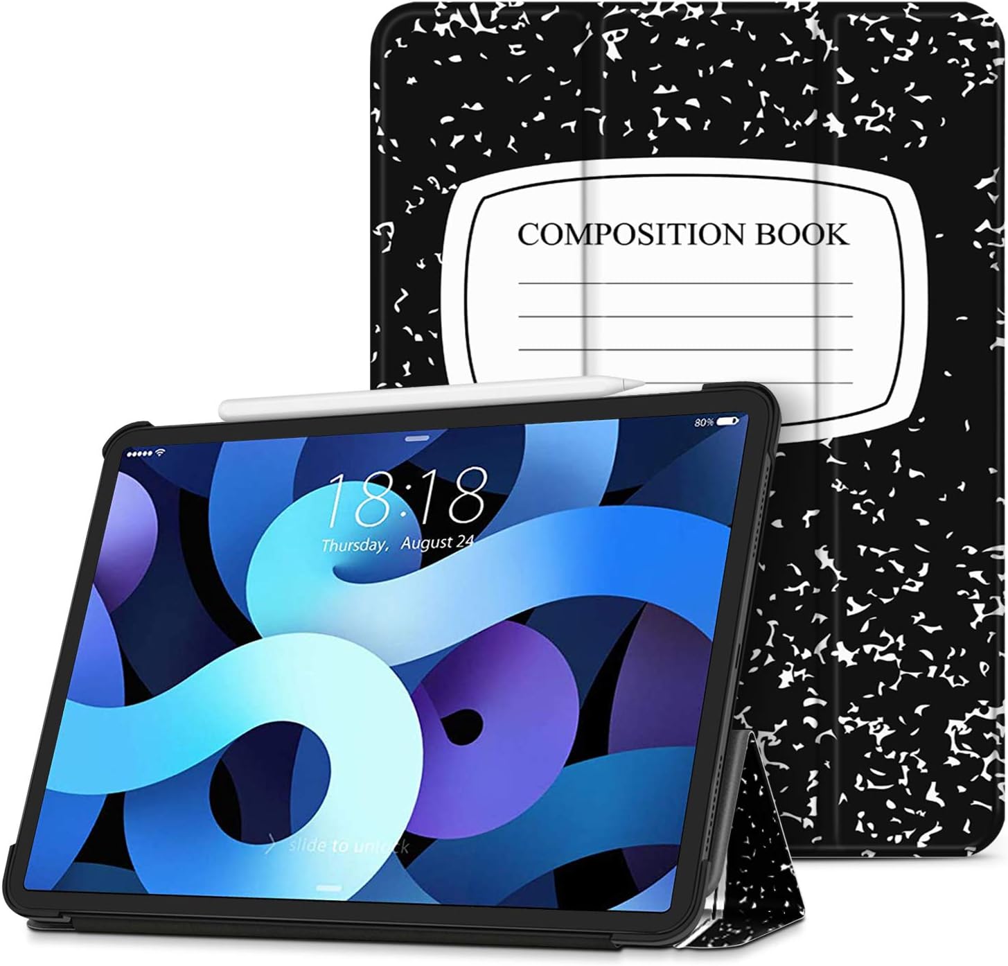 TNP iPad Air 4 Case for iPad Air 4th Generation 2020 Model, 10.9 inch, Thin and Lightweight Protective Case