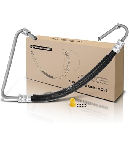 thumbnail image 2 of Sunsong Steering Hose Sunsong Power Steering Pressure Hose | Replacement For Chevrolet & GMC | High Pressure Fluid Line GMC Steering Pressure Hose 2 of 13