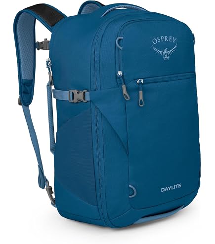 Osprey Daylite Plus Commuter Backpack – Lightweight, Everyday Pack with Laptop Sleeve and Water Bottle Pockets – Ideal for Work, School, and Travel with Versatile Storage Options, Night Shift Blue