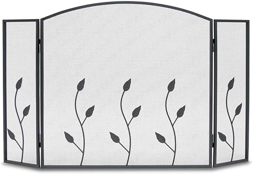 Amazon Com Napa Forge Vine 3 Panel Adjustable Fireplace Screen