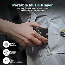 MP3 Player with Bluetooth, Full Touch Screen Music