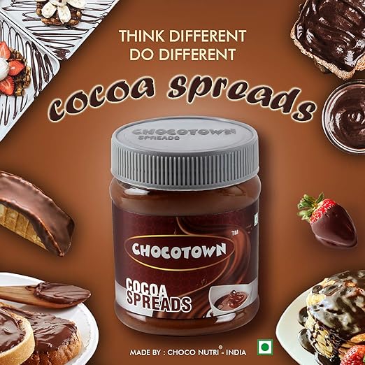 Choco Nutri Chocolate Spreads-Cocoa Spreads-350 gm