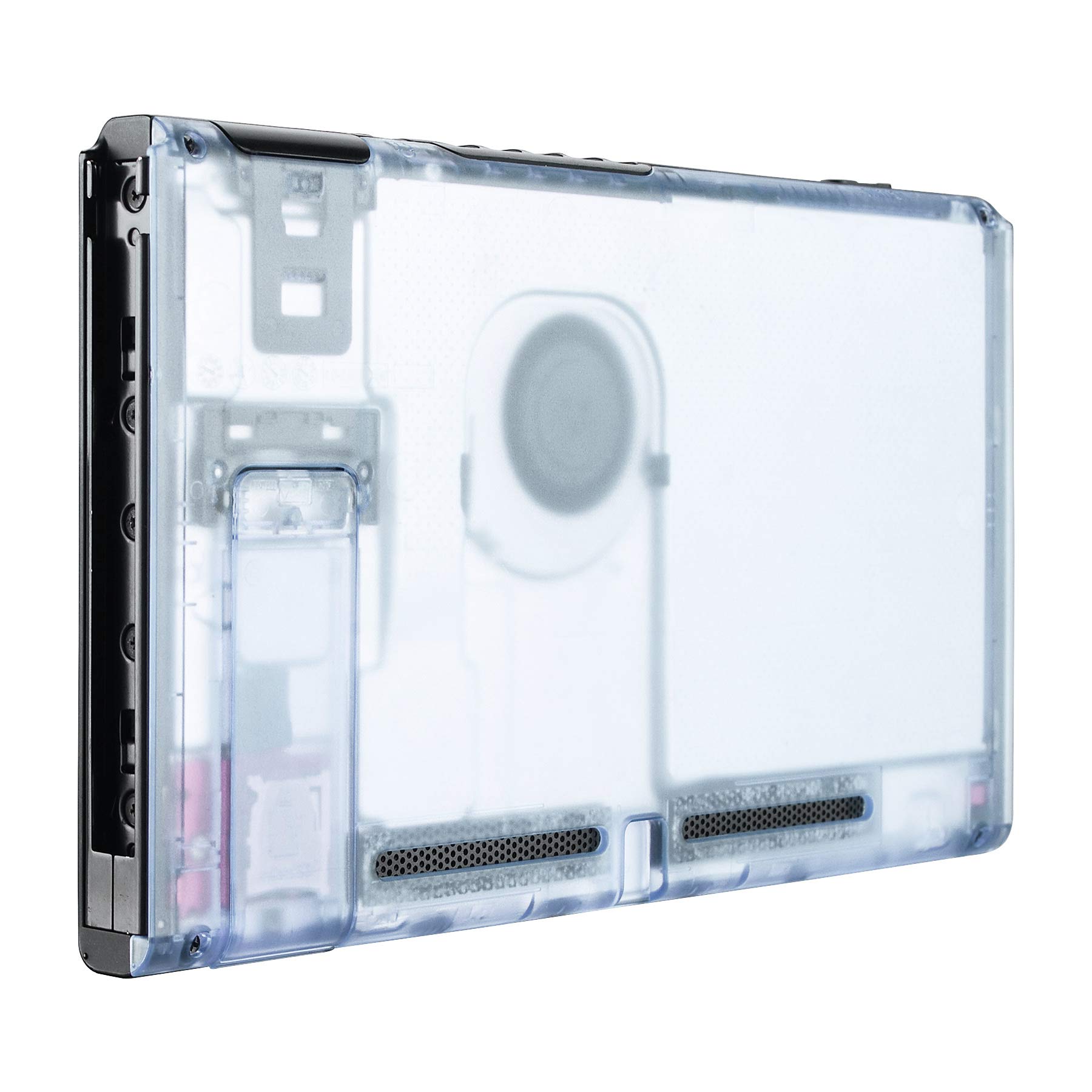 Photo 1 of eXtremeRate Glacier Blue Console Back Plate DIY Replacement Housing Shell Case for Nintendo Switch Console with Kickstand – JoyCon Shell NOT Included