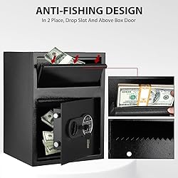 1.9 Cu.Ft Heavy Duty Drop Safe with Drop Slot for