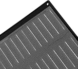 EUROPLAST 260x280mm Black Metal Air Vent Grille Cover with Insect Mesh view 7