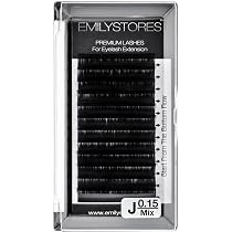 Wimpern-Extensions Set – 0,15 Mm Stärke, D-Curl, Längen 8–14 Mm, Seiden-Mink-Optik