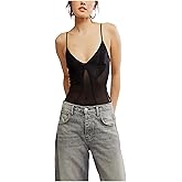 Free People womens Take My Number Bodysuit