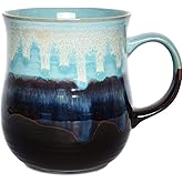 Bosmarlin Large Ceramic Coffee Mug, Big Tea Cup for Office and Home, 21 Oz, Dishwasher and Microwave Safe, 1 PCS