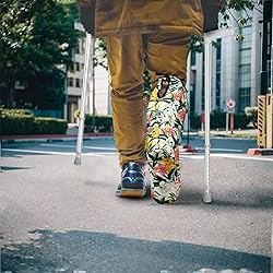 LedBack Floral Cast Covers for Leg Cast Cover Sock