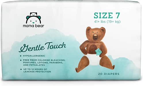 Amazon.com: Amazon Brand - Mama Bear Gentle Touch Diapers