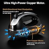 VonShef Hand Mixer Electric Whisk 5 Speeds 300W 2 Beaters 2 Hooks Balloon view 5