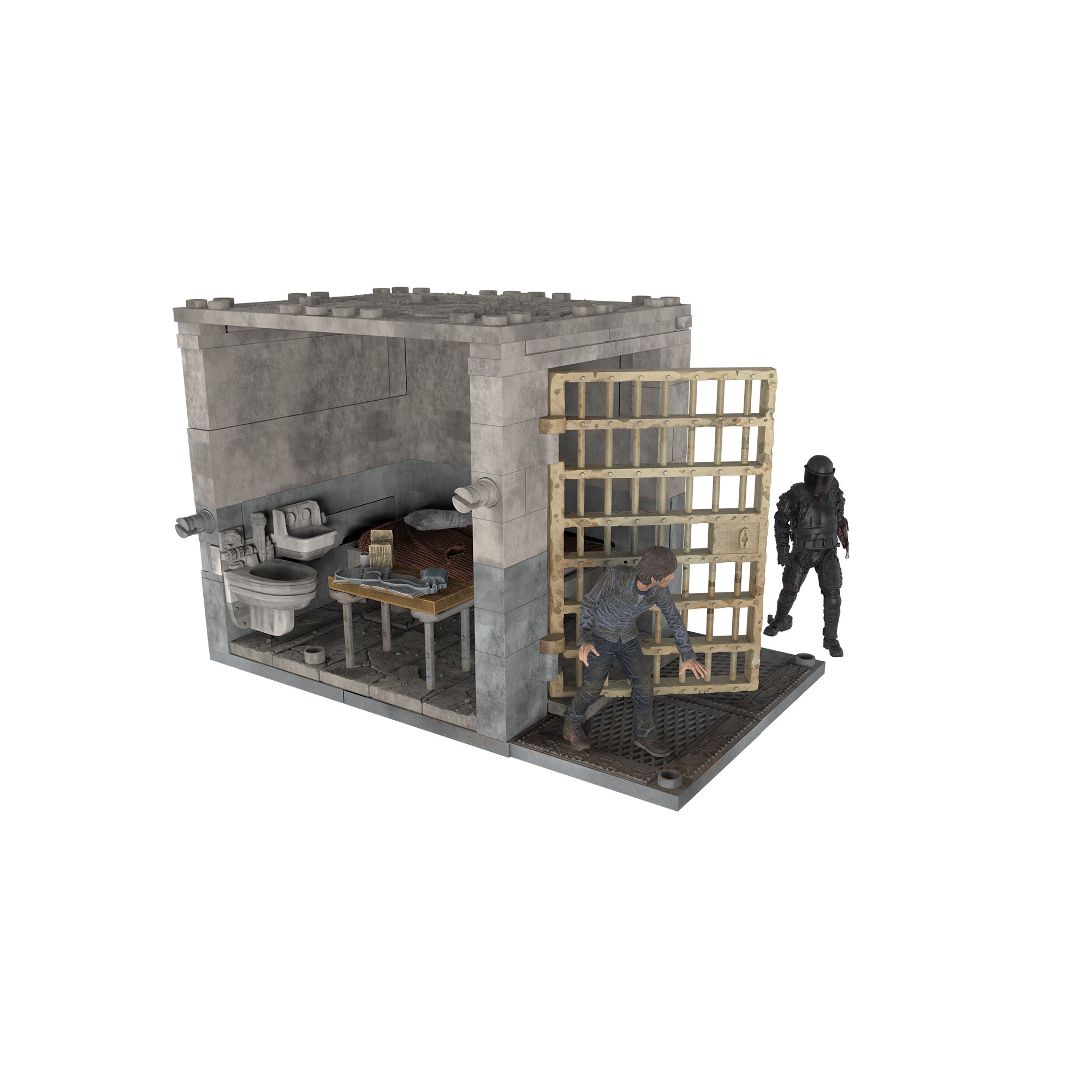 The Walking Dead 14608 Lower Prison Cell Construction Set