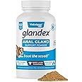 Vetnique Labs Glandex Dog Fiber Supplement Powder for Anal Glands with Pumpkin, Digestive Enzymes & Dog Probiotics for Digestive Health - Vet Recommended - Boot The Scoot (Beef Liver, 4.0oz Powder)