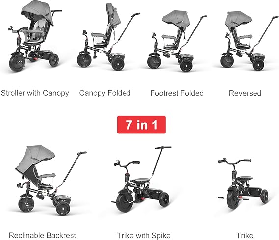 besrey tricycle 7 in 1