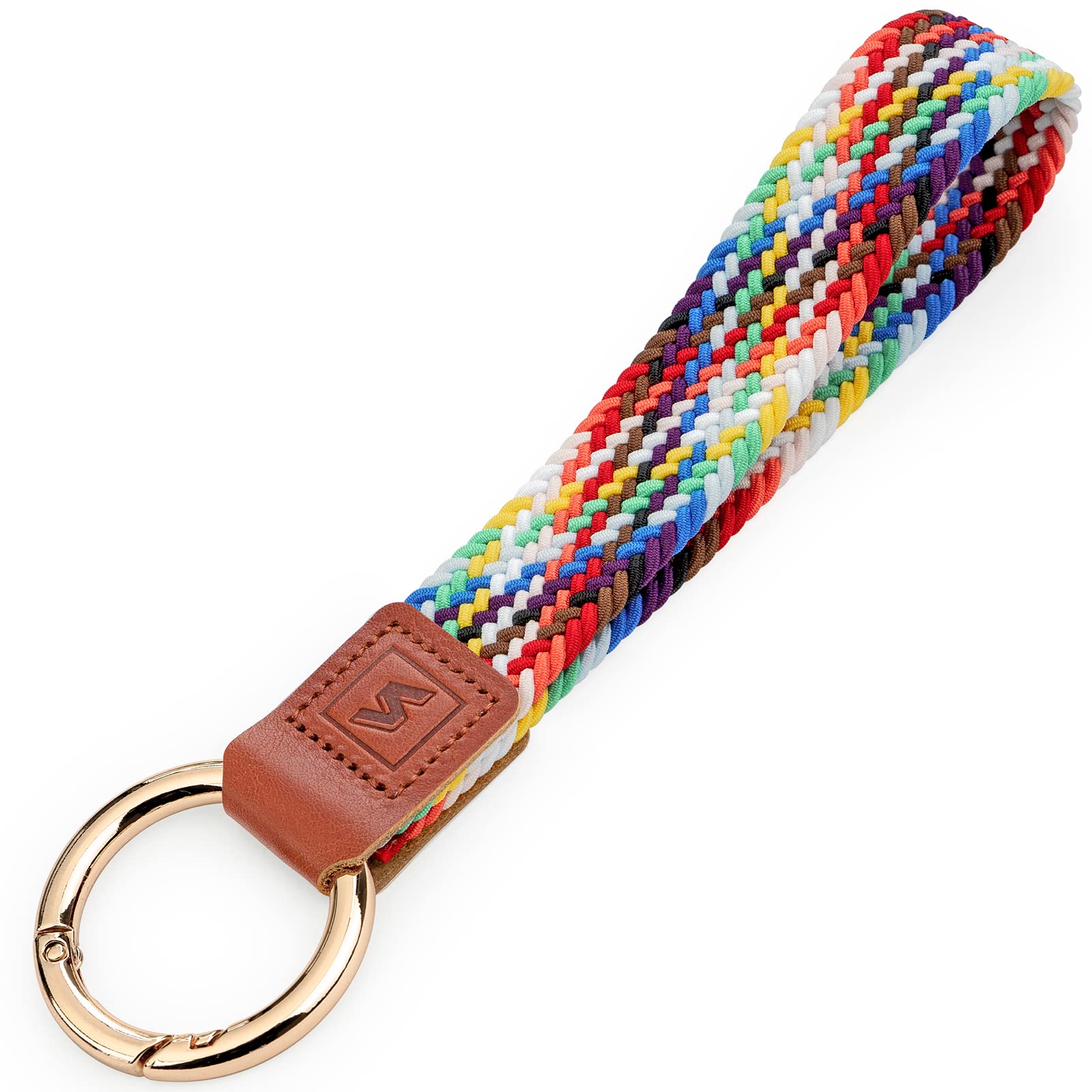 SENLLY Wristlet Lanyard, Hand Wrist Strap Keychain Holder, Made of High-End Super Soft Nylon Weave