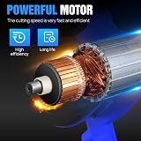 Banas 2600W Portable Electric Mortar Mixer 6 Speed 220V Cement Plaster Grout view 5