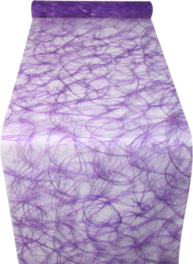Table Runner – 0.30x5 m Fibre Roll – Purple