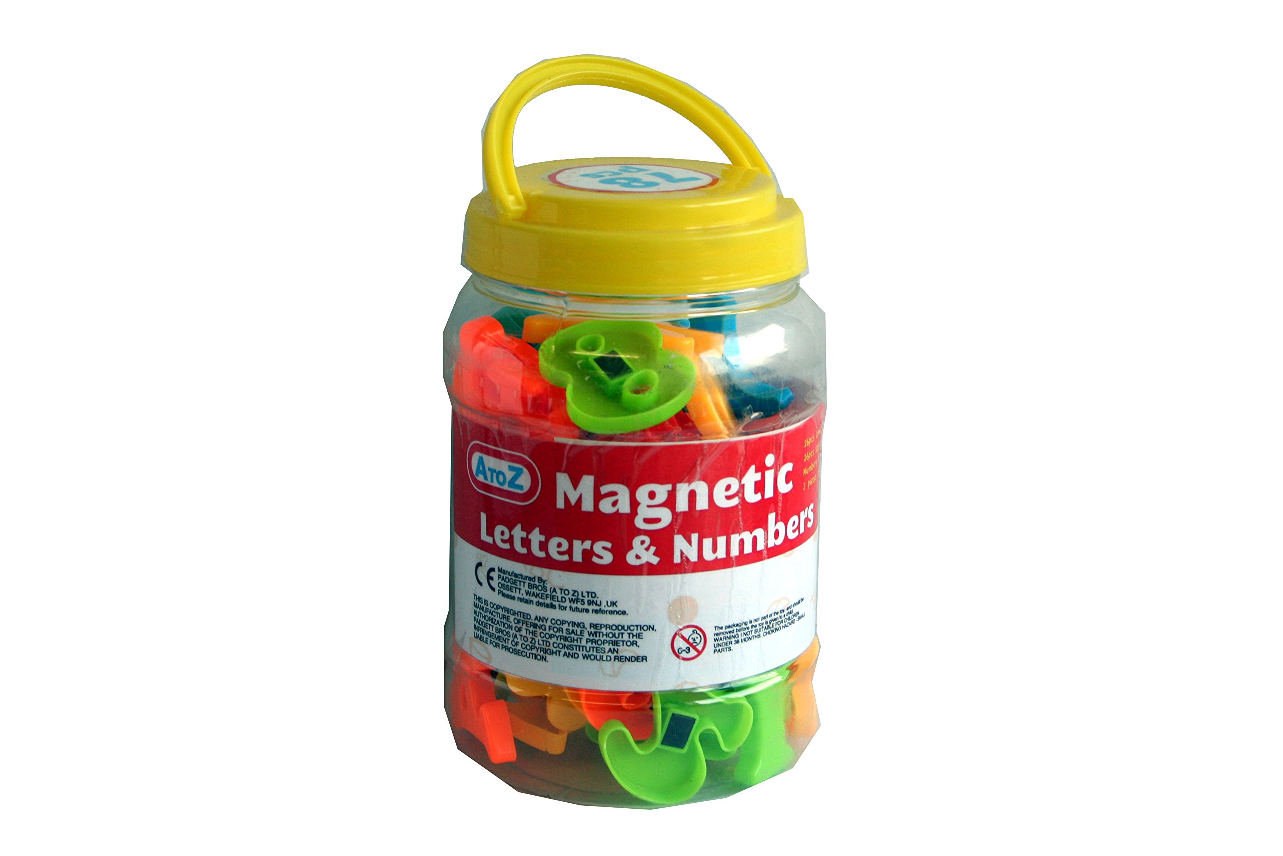 Atoz Magnetic Letters and Numbers