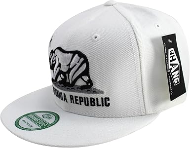 california flat bill hats