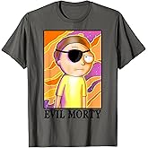Mademark x Rick and Morty - Rick and Morty Evil Morty Eyepatch Portrait Graphic T-Shirt T-Shirt