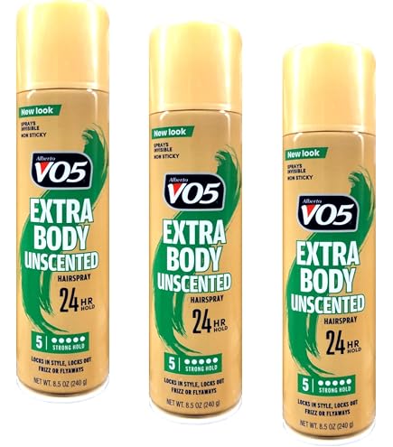 Amazon.com : VO5 Crystal Clear Hairspray, Unscented 8.5 oz (Pack