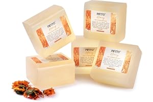 Pifito Honey Melt and Pour Soap Base (5 lb) │ Bulk Premium 100% Natural Glycerin Soap Base │ Luxurious Soap Making Supplies