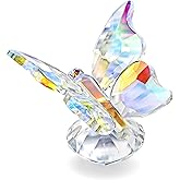 H&D HYALINE & DORA Colorful Crystal Butterfly Collection Figurines Glass Animals Table Decor Paperweight