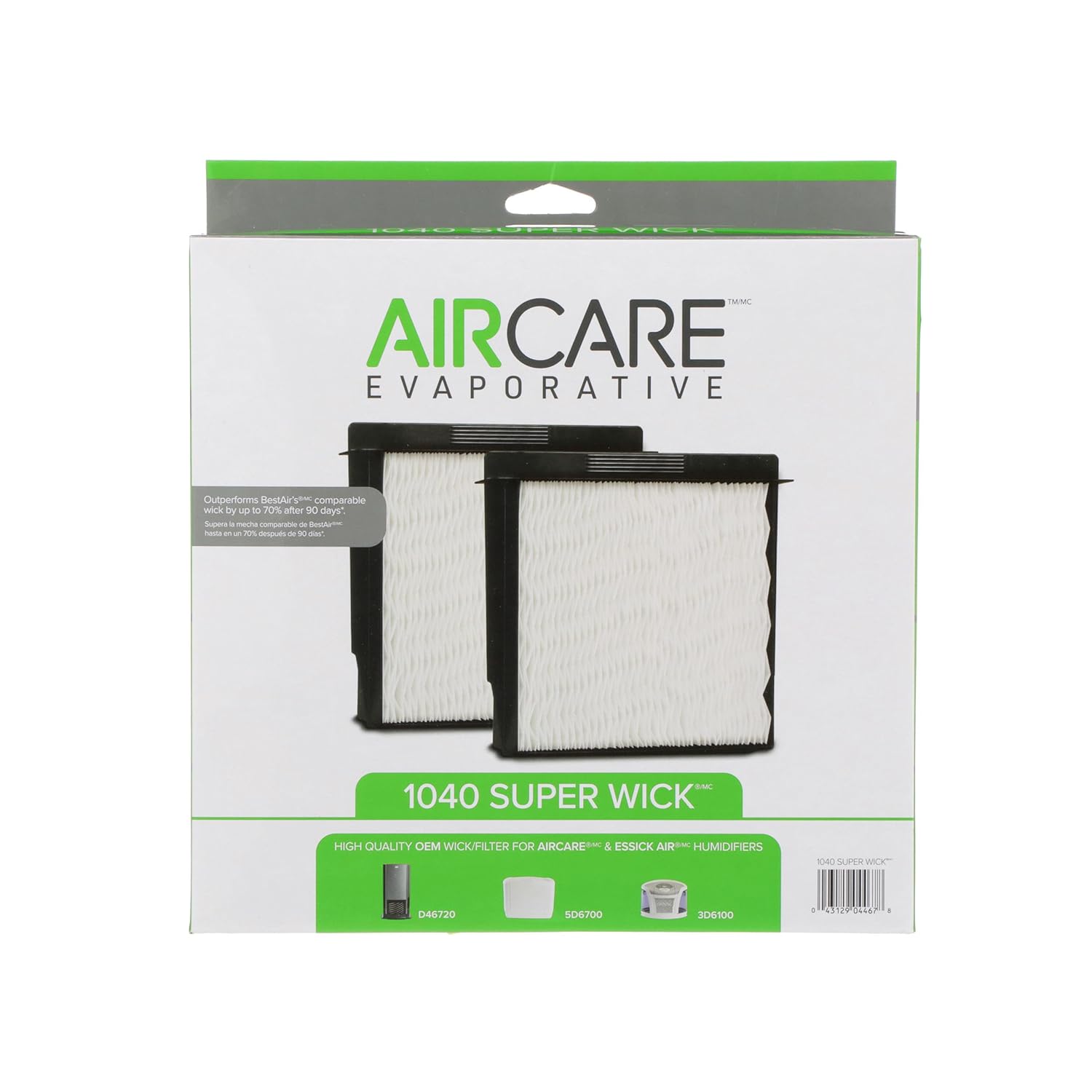 Aircare 1040 filter Clearance