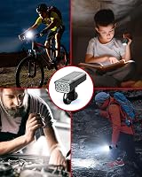 Victoper Bike Lights Front And Back 8000 Lumen USB Rechargeable 5 Modes view 7
