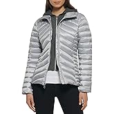 GUESS womens Light Packable Jacket – Quilted, Transitional Puffer