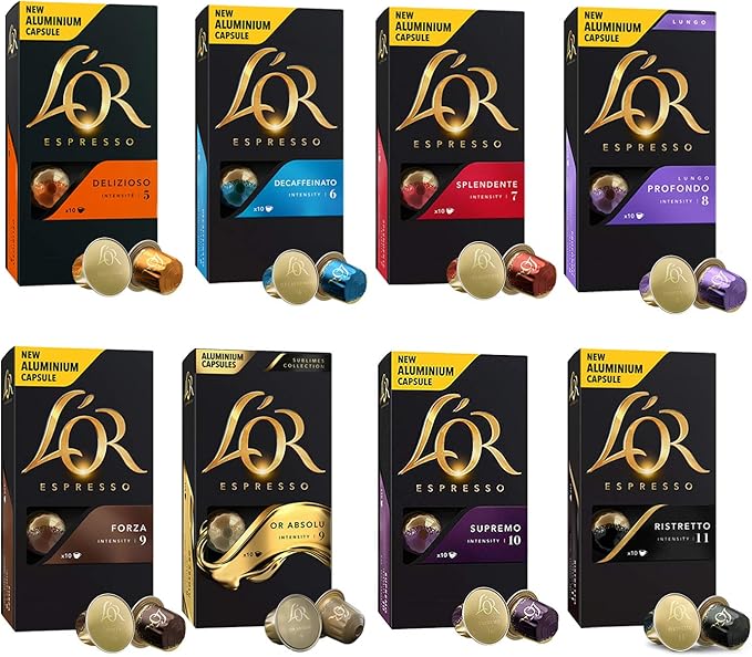 L'OR Espresso Surtido de Café Expreso Cápsulas de café de aluminio