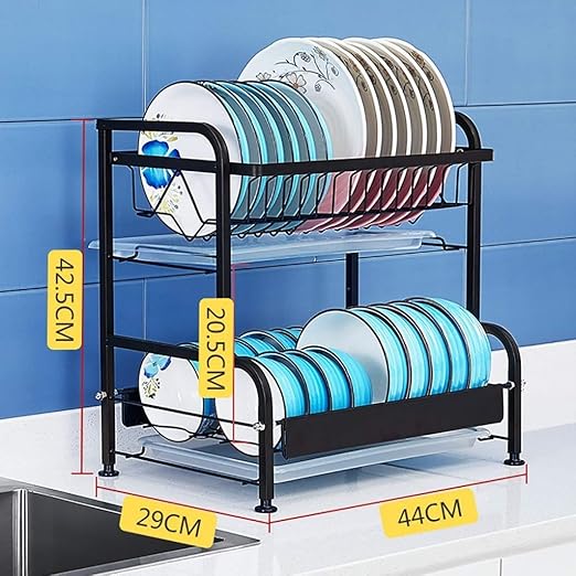 Geschirrablage Abtropfbrett 304 Edelstahl-Schüssel Rack-Abfluss-Rack