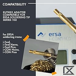 ruthex 2x Soldering Tip adapter for ERSA series