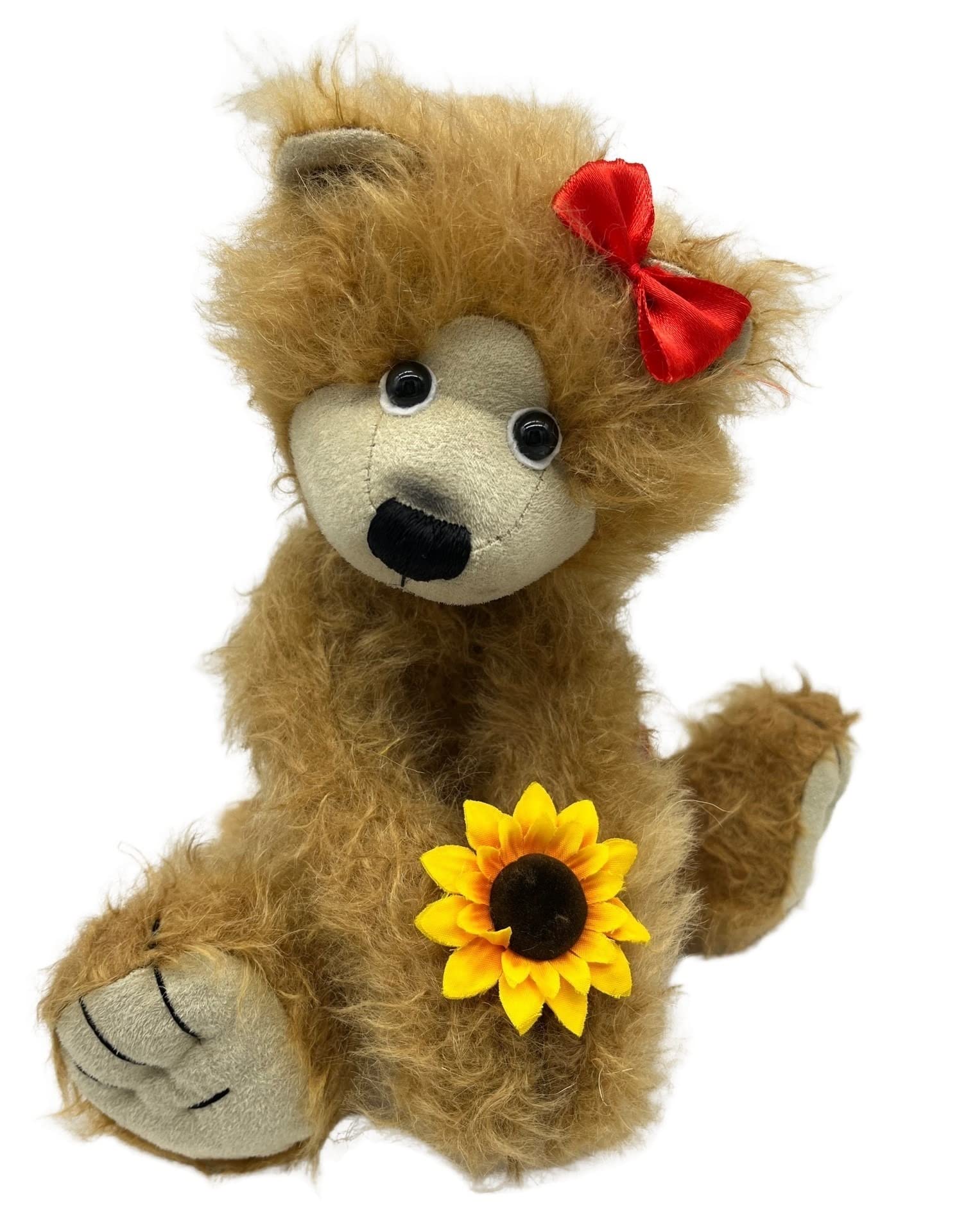 Clemens-Spieltiere Teddy Limited Edition 30cm Mohair Caramel