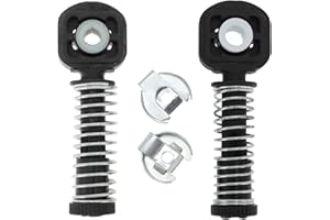 Partuto Gear Selector Shift Shifter Cable End Catch Pair No.1J0711761B/1J0711761C for Audi TT A1 A3 S3 TT R8 for VW Golf Jett