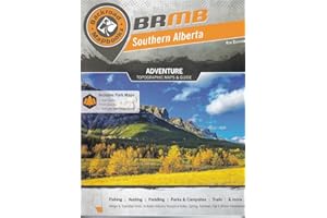 Southern Alberta: Adventure Topographic Maps & Guide