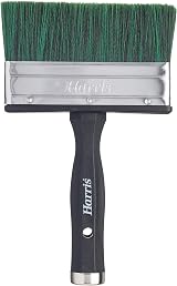 Harris Seriously Good 5 inch Woodwork Paint Brush for Sheds Fences Decking view 1