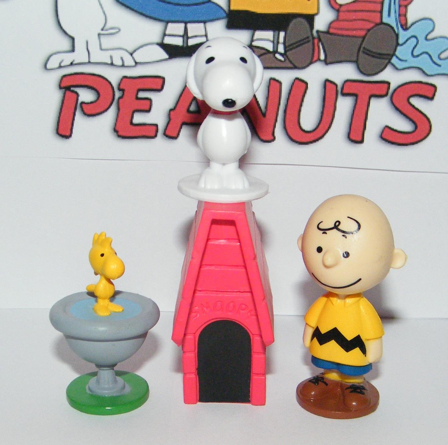 Peanuts Movie Classic Characters Toy Figure Set of 13 with Snoopy