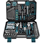 Sundpey Home Tool Kit 257-PCs - Household Basic Repair Tool Set for Men Women - General Hand Mechanic
s Tool Set 
Screwdrive