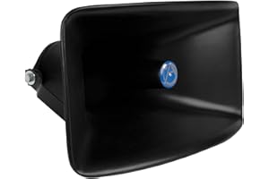 Atlas Sound CJ-46 Wide Dispersion Reflex Sound Horn - Black