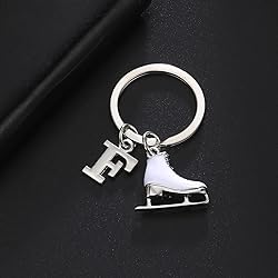 LIKGREAT Ice Skate Keychain Figure Skating