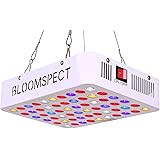 BLOOMSPECT 300W LED Grow Light for Indoor Greenhouse Hydroponic Plants Veg Bloom Flowering