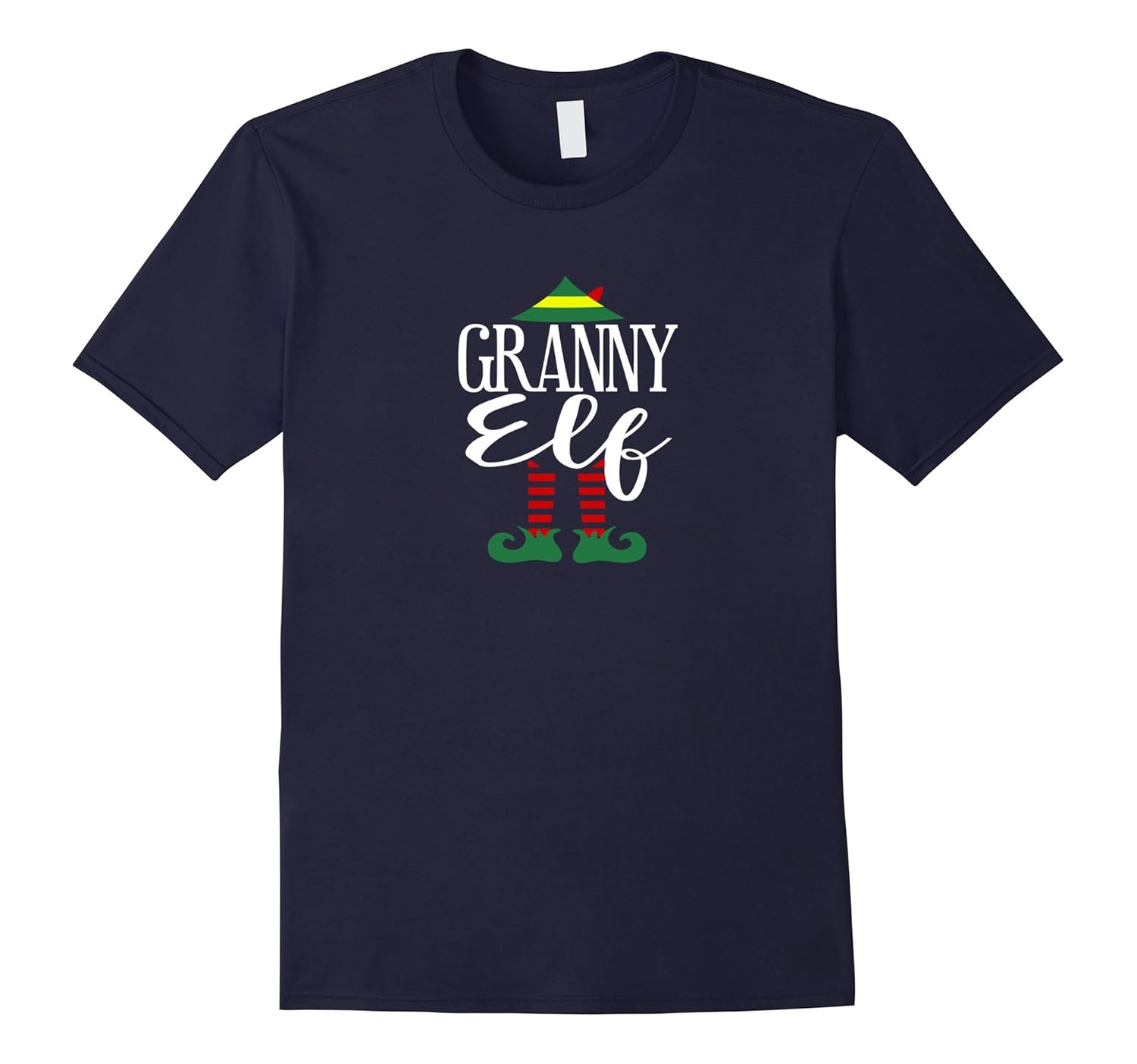 Granny Elf Tshirt Christmas Shirt Grandma Granny Gift Idea-ANZ