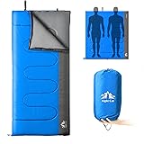 Night Cat Camping Sleeping Bag for Adults 3 Seasons