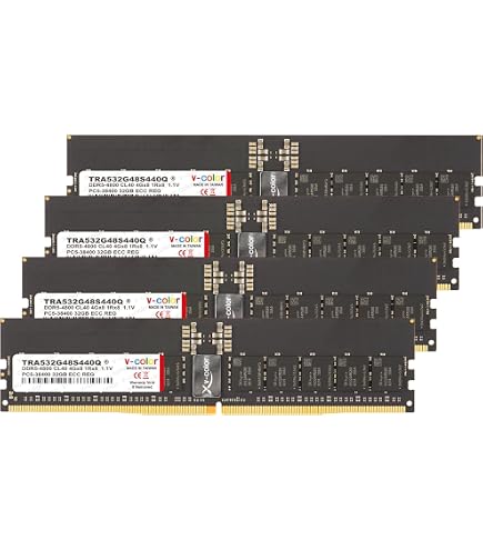 A-Tech 128GB DDR5 4800MHz PC5-38400 ECC RDIMM 4Rx4 2S2Rx4 (EC8